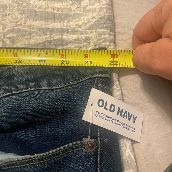 NWT Old Navy Kicker Boot-Cut high rise Jeans size 22 plus dark wash - Picture 6 of 7